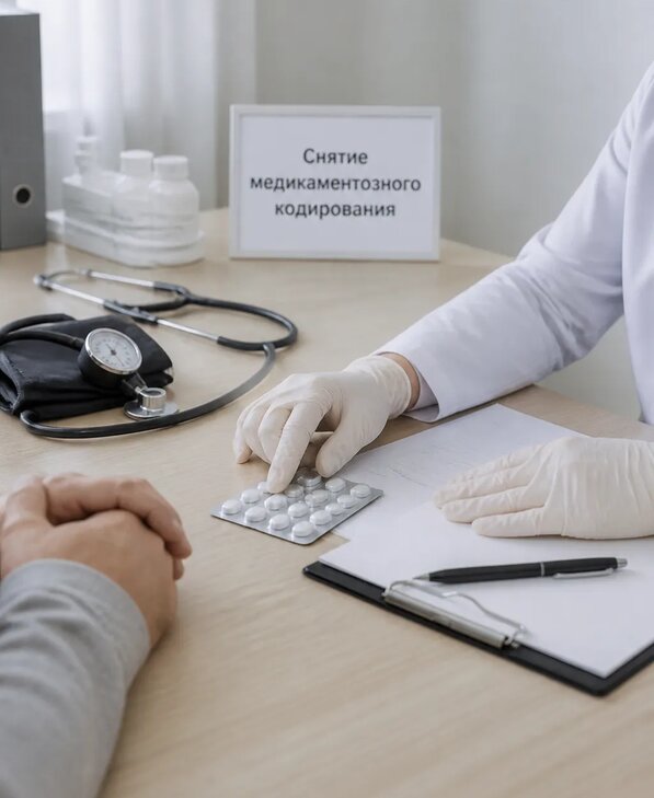 Снятие медикаментозного кодирования в Лысьве от 5129 р. | Медзона